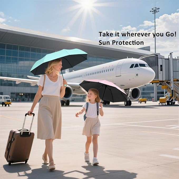BAODINI Travel Mini Umbrella for Purse - Image 5