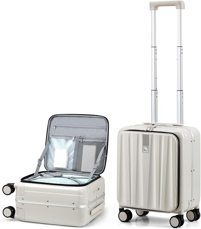 Hanke 16 Inch Underseat Carry On Luggage by Hanke