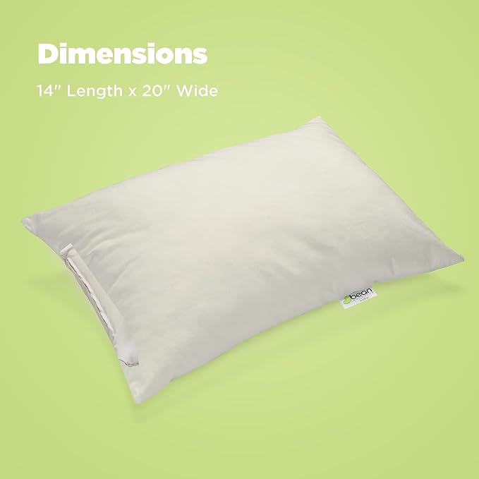 Bean Products 14" x 20" Japanese Bed Pillow - Image 3