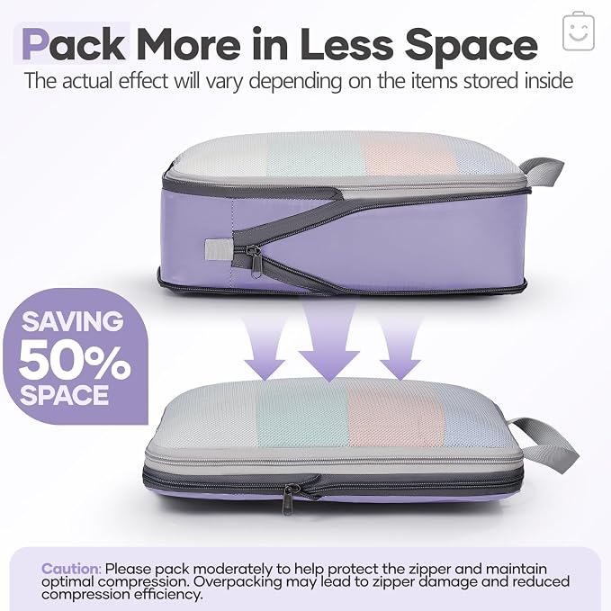 Veken 11 Set Compression Packing Cubes - Image 4