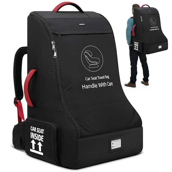 RAINSMORE Padded Car Seat Travel Bag by RAINSMORE