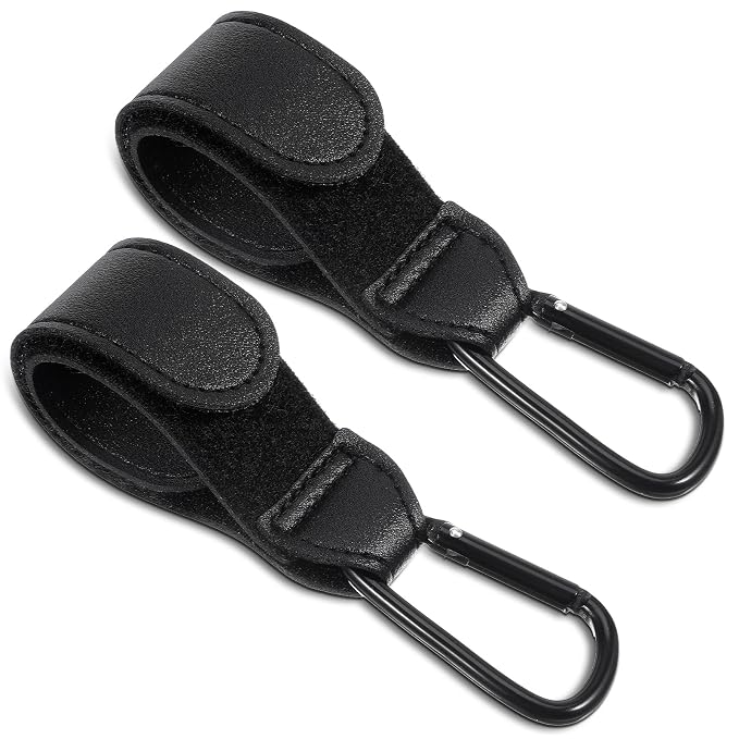 Xindojuz 2 PCS Stroller Hooks for Bags, Shopping and Pet Carts by Xinjoduz