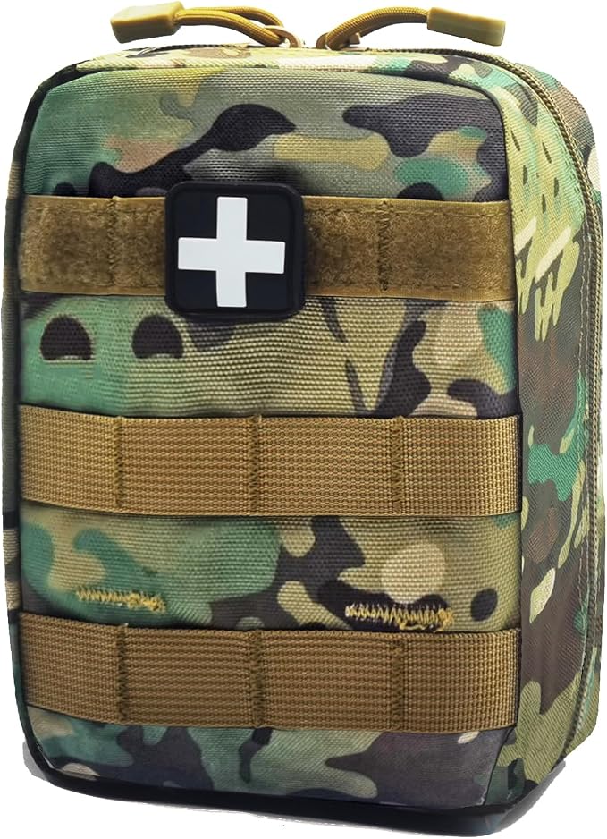 Carlebben EMT Pouch MOLLE Ifak Pouch Tactical MOLLE Medical First Aid Kit by Carlebben
