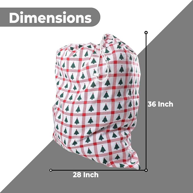 Urban Villa Laundry Bag Canvas|Dirty Clothes Travel Laundry Bag|Machine - Image 3