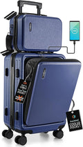 22 Inch Carry On Luggage 22x14x9 Airline Approved, Carry On Suitcase by TravelArim
