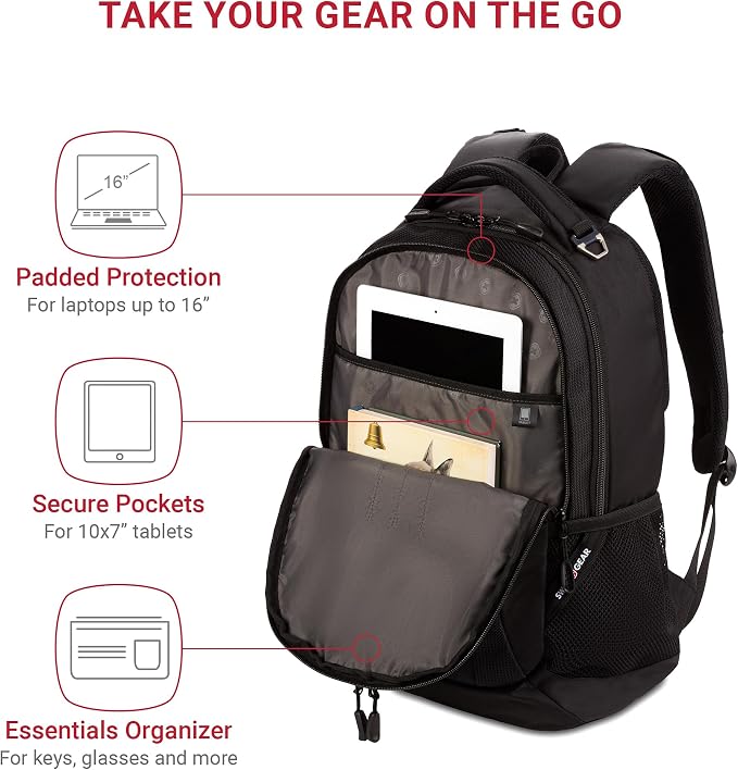 SwissGear Cecil 5505 Laptop Backpack - Image 2