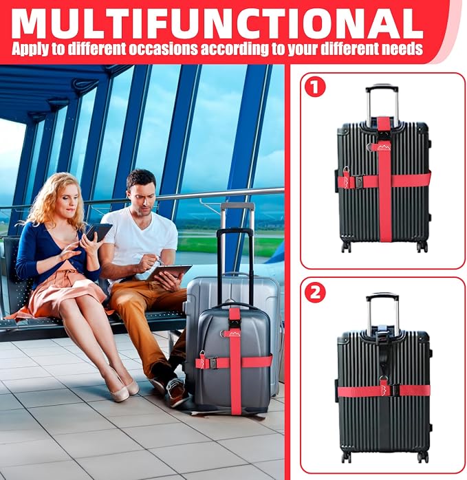 Car Seat Travel Belt to Suitcase, Car Seat Travel Strap to Convert Kid Car Seat - Image 7