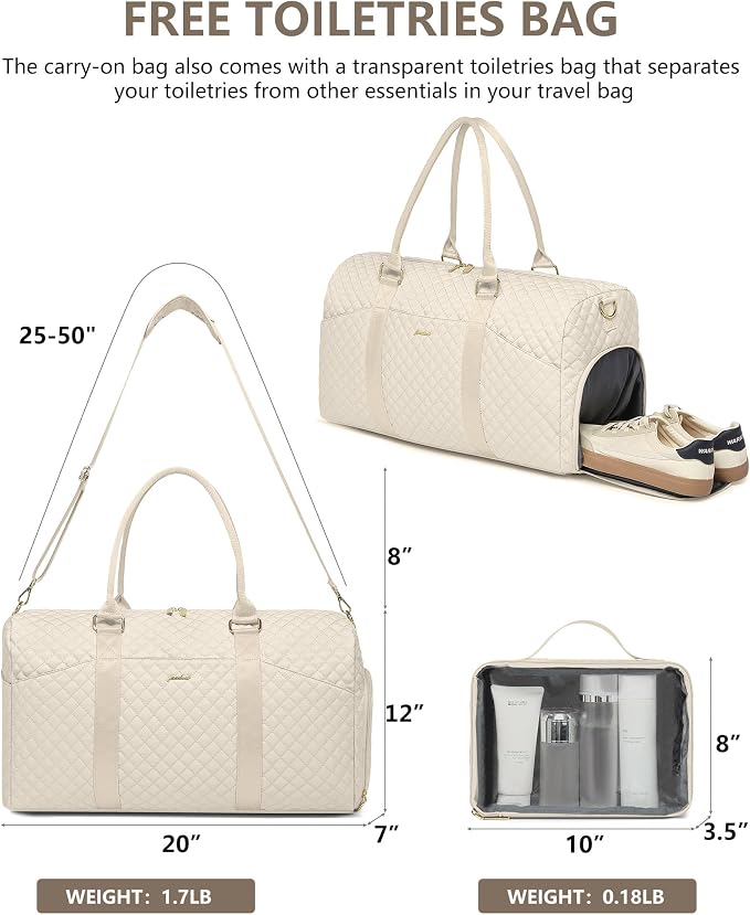 Weekender Travel Duffle Bag for Women - Image 3