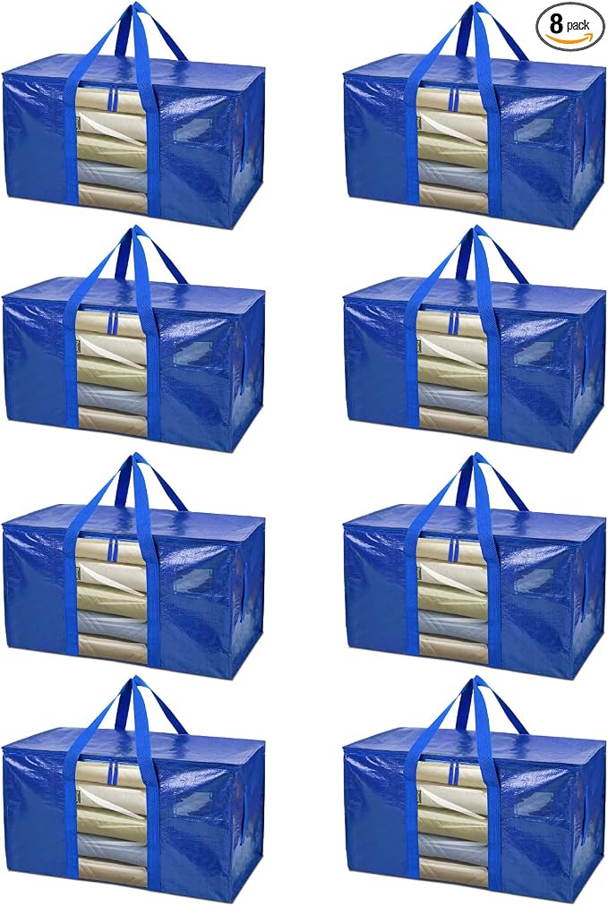 BALEINE 8-Pack Oversized Moving Bags by BALEINE