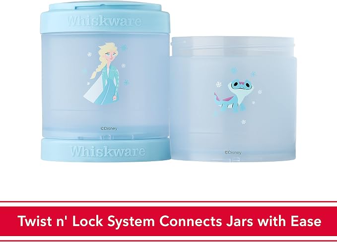 Whiskware Disney Princess Frozen, Stackable Snack Containers - Image 3