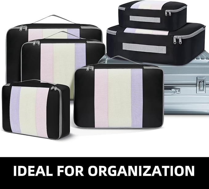 BAGAIL 6 Set/8 Set/10 Set Packing Cubes Various Sizes Packing Organizer - Image 6