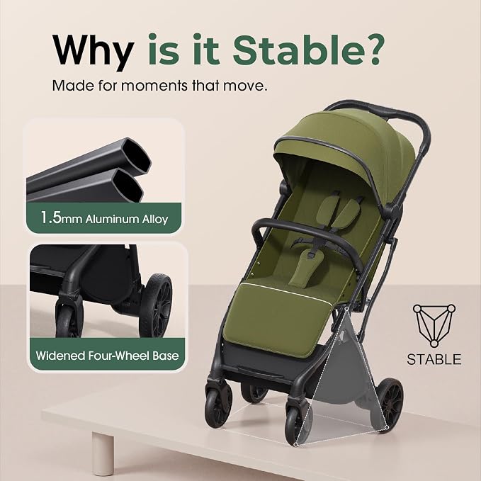 newyoo Lightweight Travel Stroller - Image 5