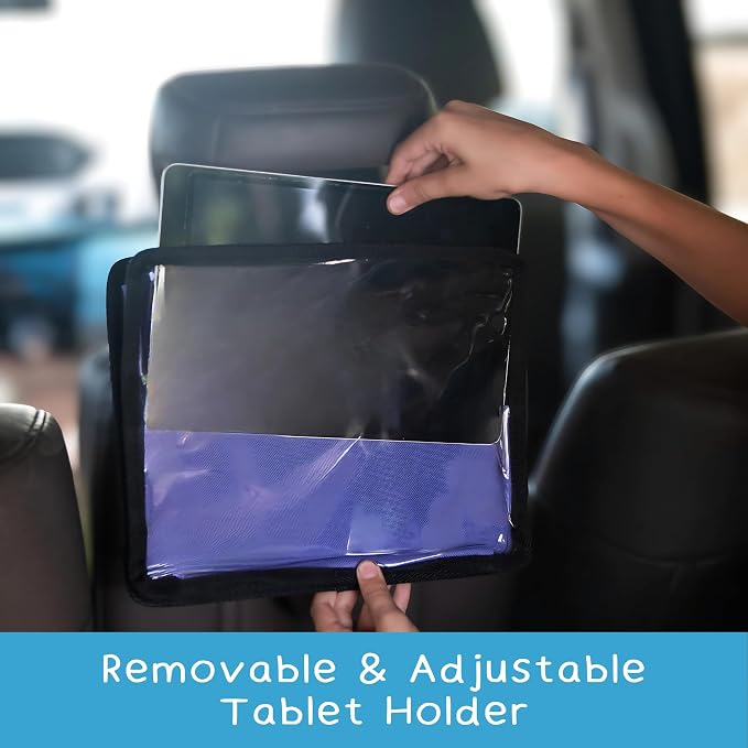 Kids Travel Tray for Car Seat – Gray – The Essential Travel Lap Desk - Image 3