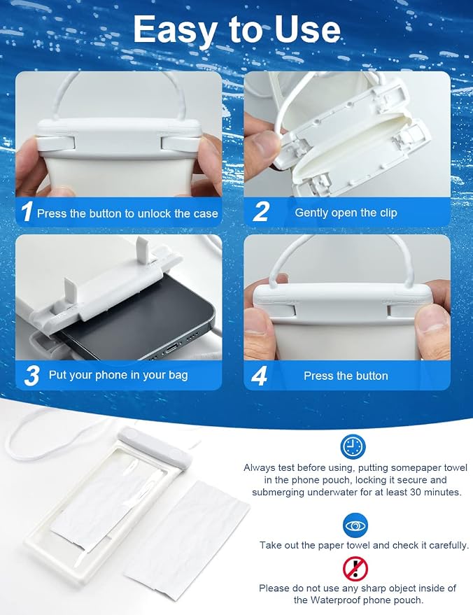 wellhouse Waterproof Phone Pouch, Waterproof Phone Case - Image 4