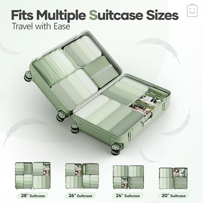 Veken 9/11 Set Compression Packing Cubes - Image 8