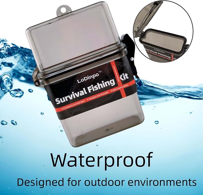 Mini Survival Fishing Kit Small Emergency Fishing Gear Box Pocket Fishing - Image 5