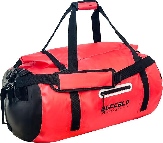 Buffalo Gear Waterproof Duffle Bag 40L 60L 80L Roll-top Dry Bag Heavy Duty - Image 2