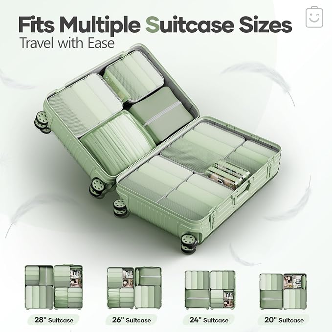 Veken 11 Set Compression Packing Cubes - Image 8
