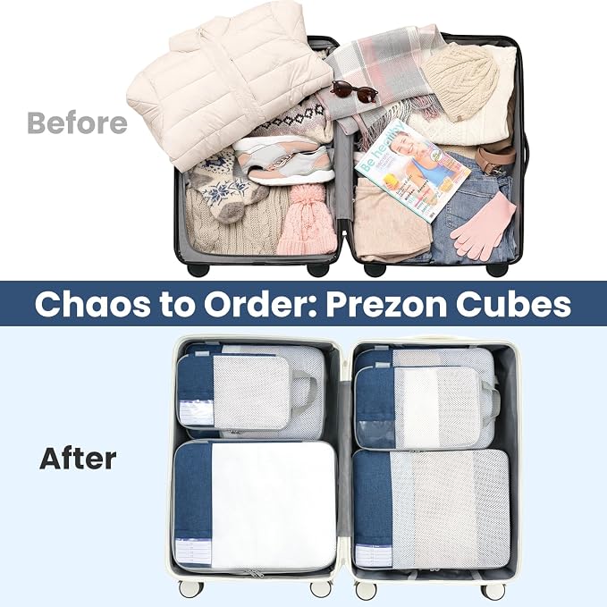 8 Set/6 Set/4 Set Compression Packing Cubes - Image 8