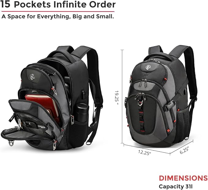 Swissdigital Design Laptop Backpack - Image 4