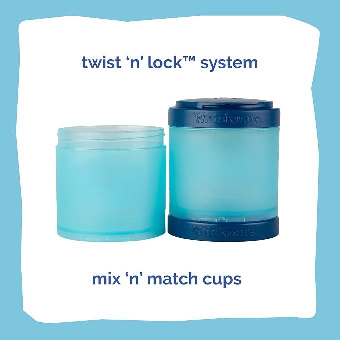 Whiskware Disney Princess Cinderella, Stackable Snack Containers - Image 3