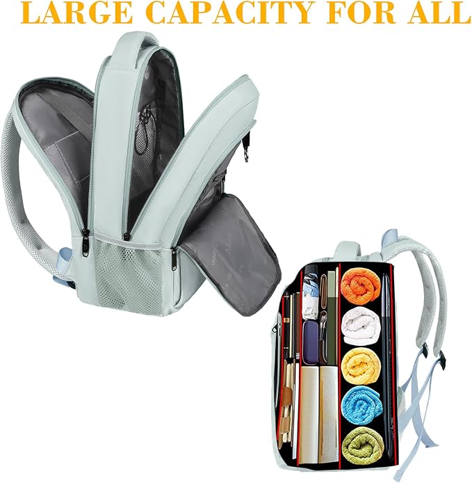MATEIN Travel Laptop Backpack, Lightweight Anti Theft School Bookbag - Image 8