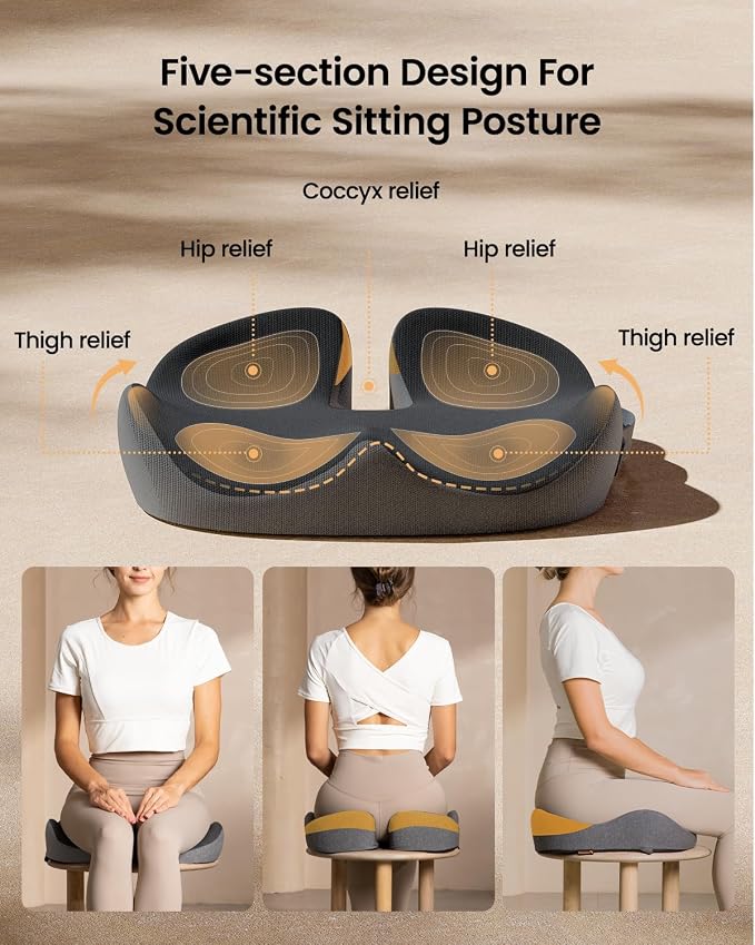 ProtoArc Seat Cushion, Office Chair Cushion - Image 3