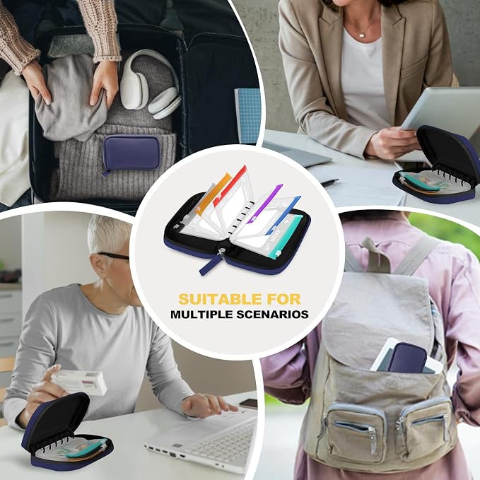 A7-L Timueetech Water-Proof Pill Pouch Set, BPA Free, A7-L Pill Loose-Leaf - Image 7