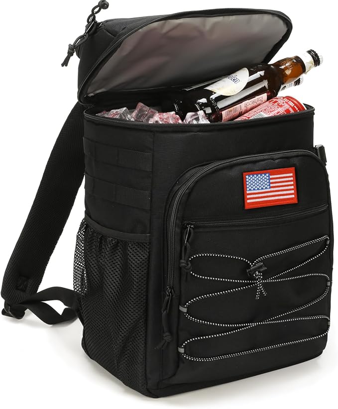 Tactical Backpack Cooler, 25L Cooler Backpack Insulated Leak-Proof, Heavy Duty by ATRIPACK