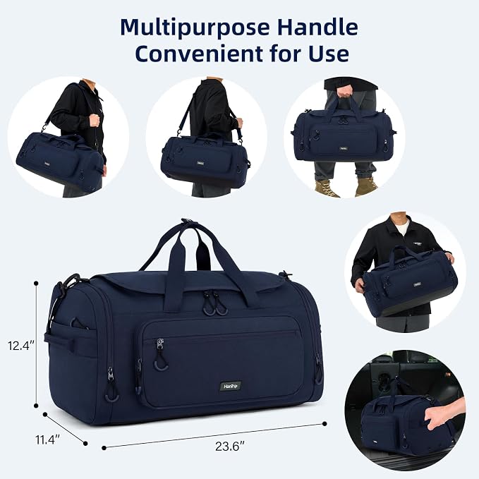 Large Travel Duffle Gym Bag - Image 2