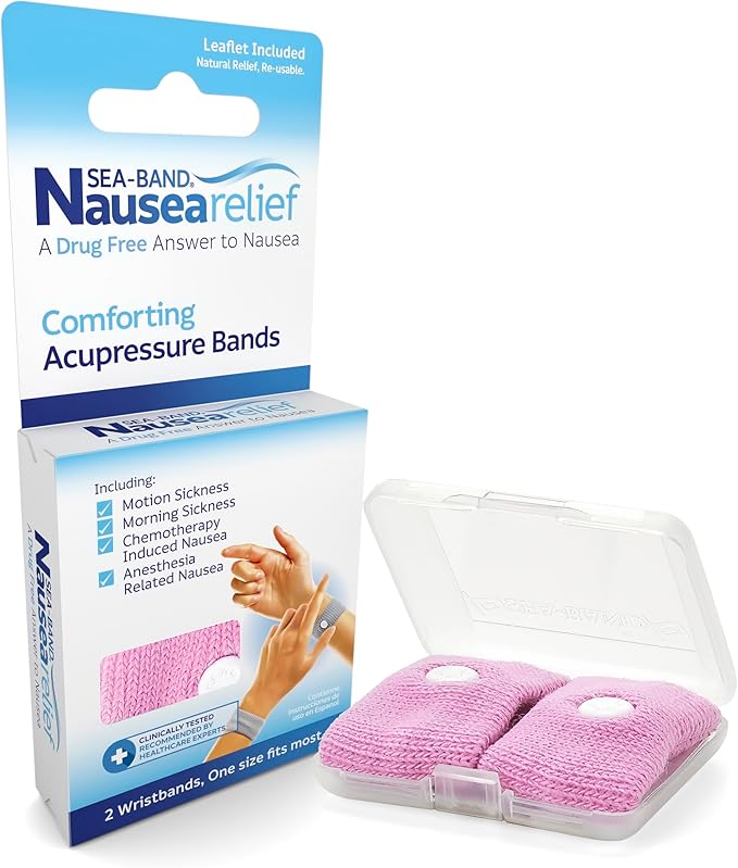 Sea-Band Anti-Nausea Acupressure Wristband - Image 4