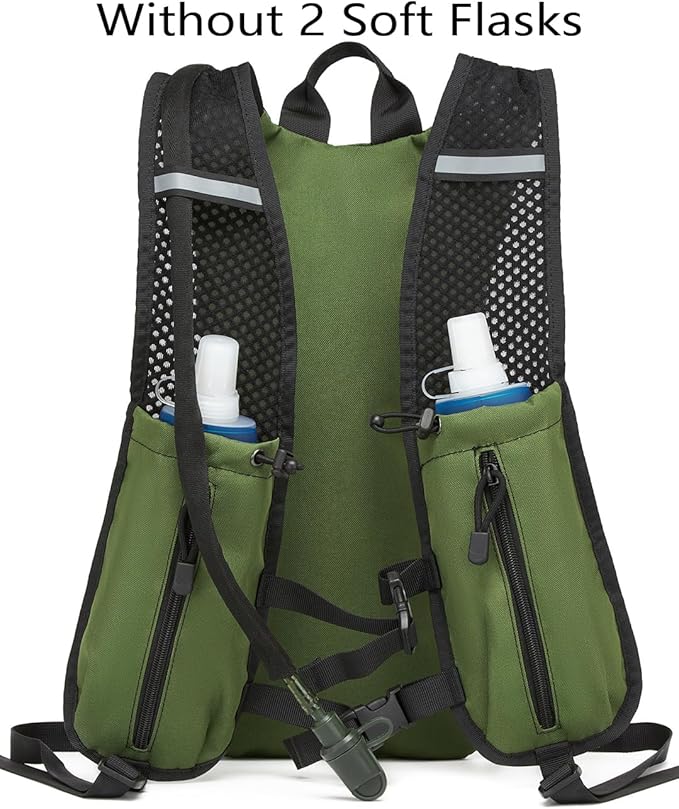 ATBP Running Hydration Vest Pack Thermal Insulation 3L TPU Water Bladder - Image 2