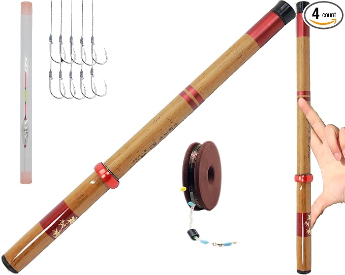 Telescopic Rod Kit Tenkara Fishing Rod Kit 20FT-Zoom Stream 4 Lengths by Unknown