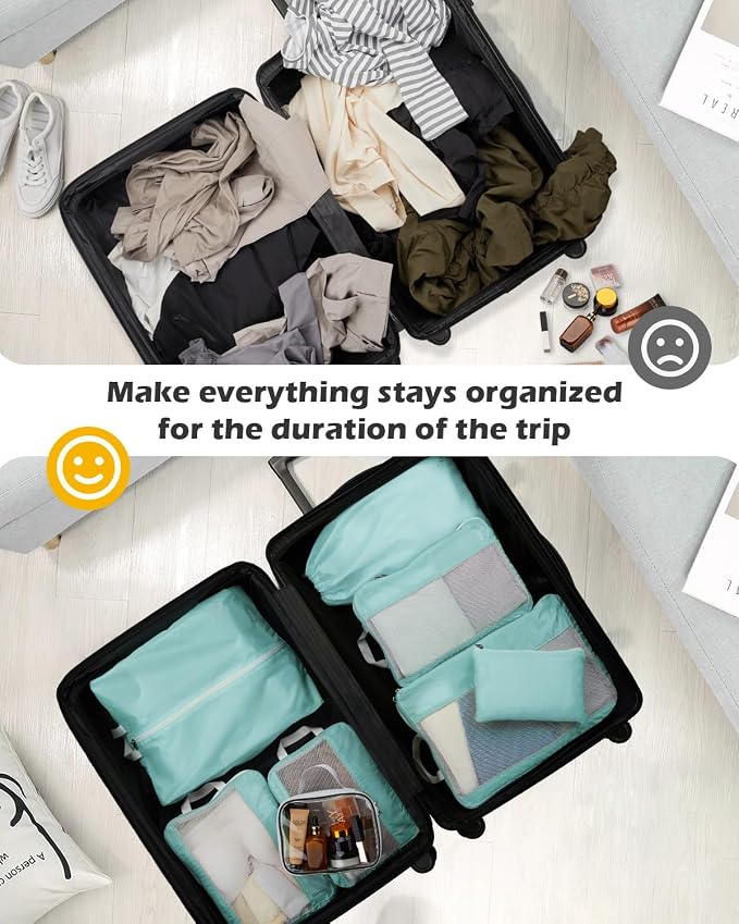 Gonex 8 Set Compression Packing Cubes - Image 8
