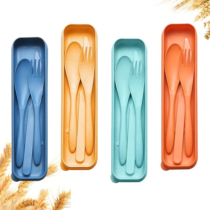 Reusable Travel Utensils Set by YDYTOP