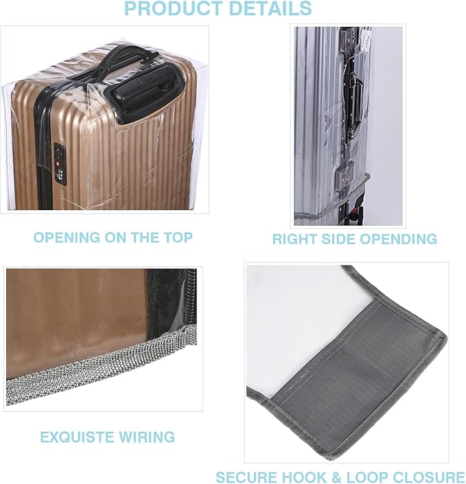 FABUWAY PVC Suitcase Cover - Image 6