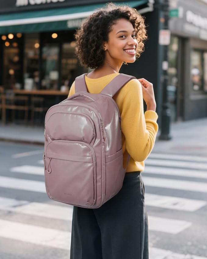 BAGSMART 30L Travel Backpack, 15.6 Inch Carry On Backpack Flight Approved - Image 9
