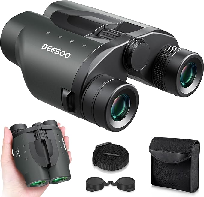 25x32 Binoculars for Adults Kids Compact by DeesooOptics