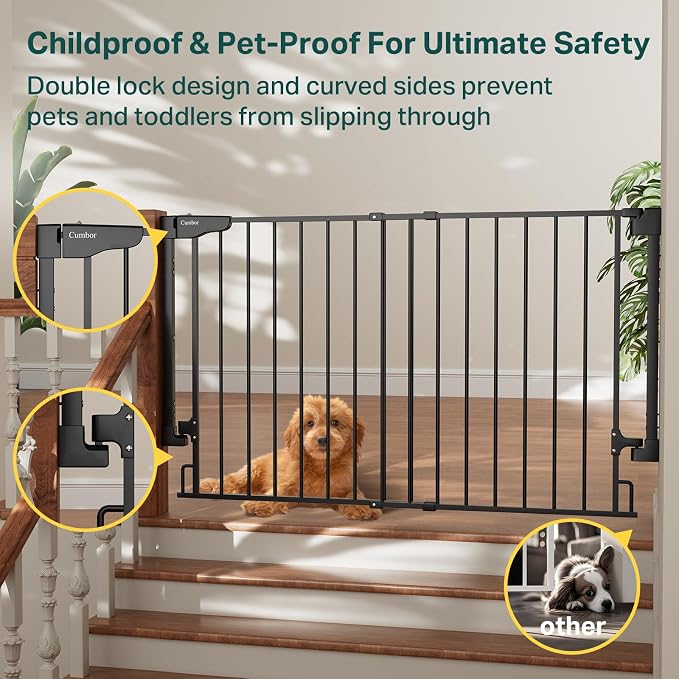 Cumbor Expandable 31.6-48" Baby Gate - Image 6