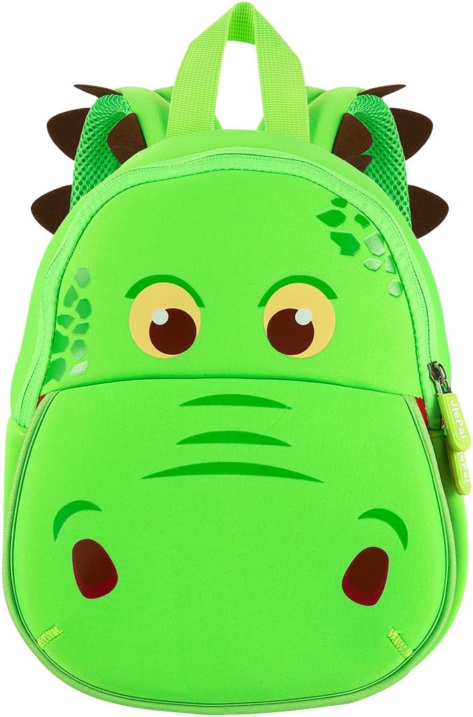 JiePai Dinosaur Toddler Backpack Hippo Kids Backpack Waterproof Cartoon - Image 2