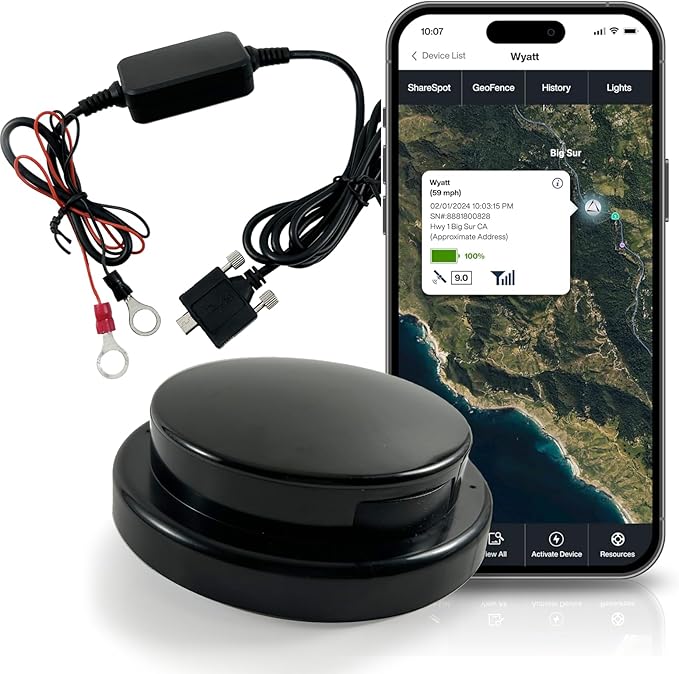 LandAirSea Overdrive Permanent GPS Tracker by LandAirSeaSystems
