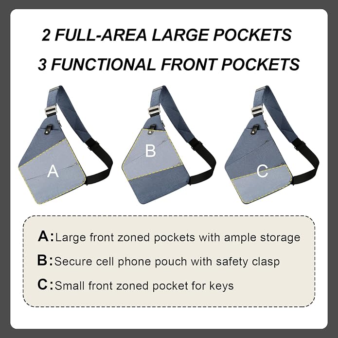 Anti Theft Crossbody Travel Bags - Image 5