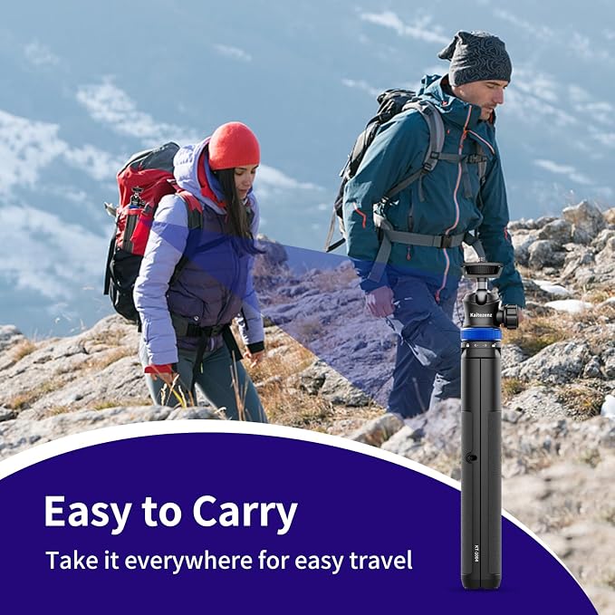 Selfie Stick Tripod for Gopro Camera, Portable Lightweight Camera Tripod for - Image 6