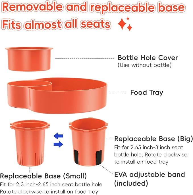 Kids Car Seat Tray, Travel Tray - Image 4