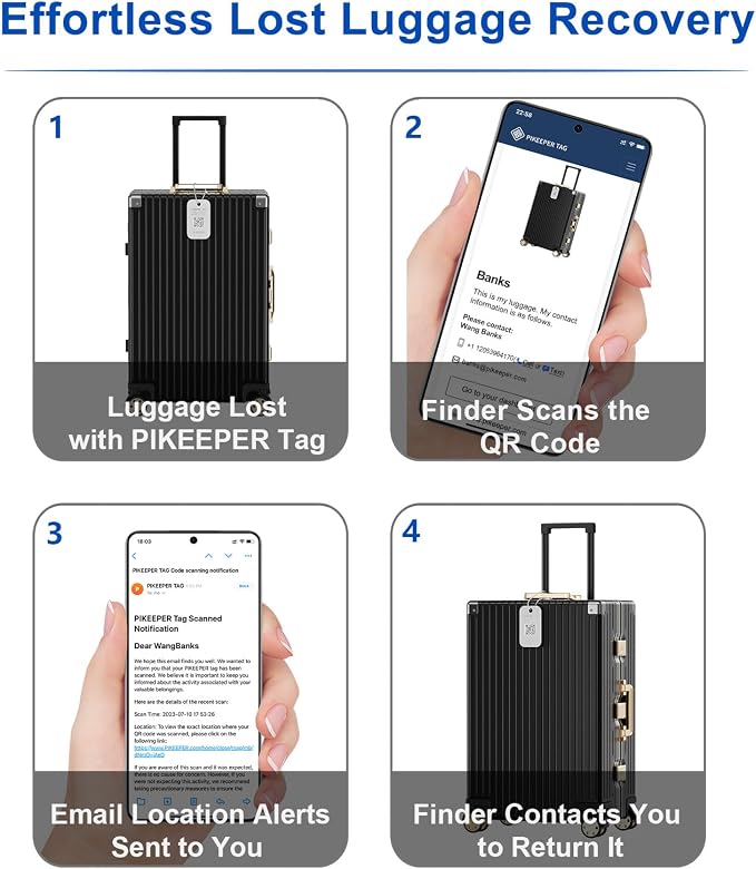 Smart Luggage Tags 2-Pack - Image 5