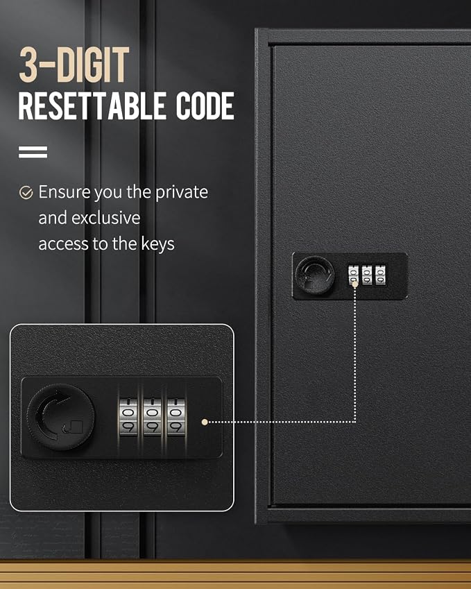 Uniclife 40 Position Key Cabinet - Image 7