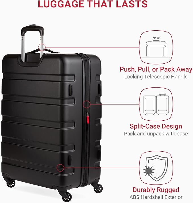 SwissGear 7366 Hardside Expandable Luggage - Image 2