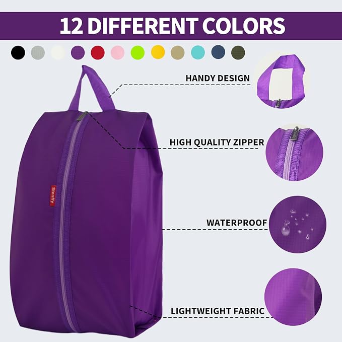 6pcs Portable Shoe Organizer, Travel Pouches - Image 4