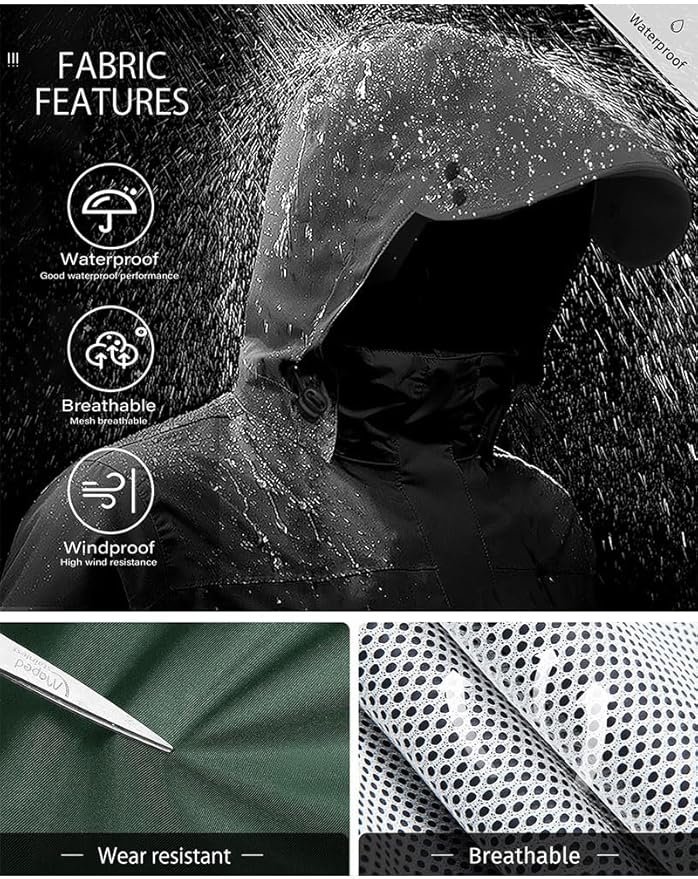 iCreek Rain Suit Waterproof Jacket - Image 3