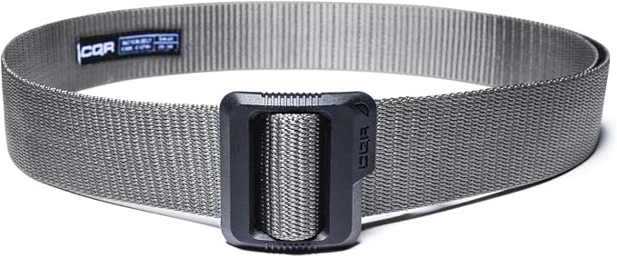 CQR Tactical Belt, Military Style Heavy Duty Belt, Webbing EDC Quick-Release - Image 2